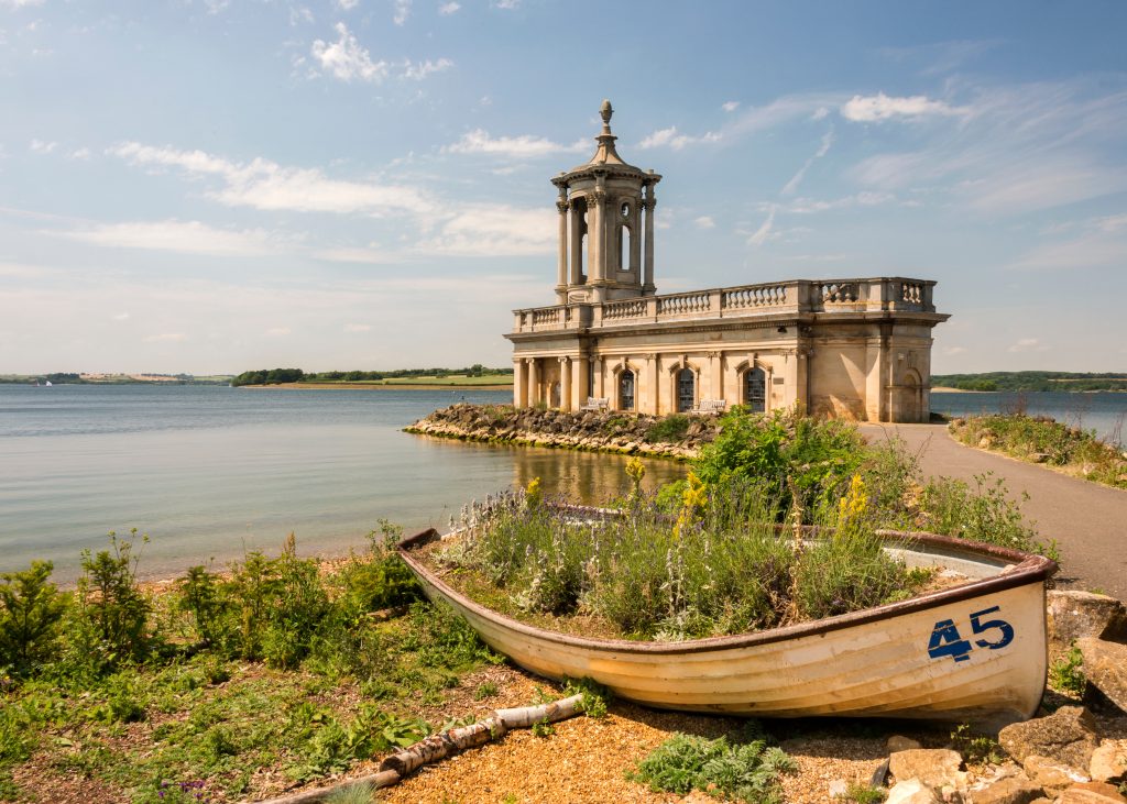 normanton church on rutland water